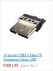 20 шт./партия 4 Pin/5 Pin Micro USB разъем USB штекер мужской разъем порт Jack хвост Sockect Разъем терминалы для samsung huawei DIY