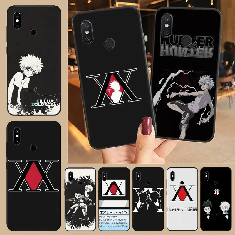 

Hunter HXH Anime Hunter Phone Case For Xiaomi Redmi note 7 8 9 t s 10 A pro lite funda shell coque cover