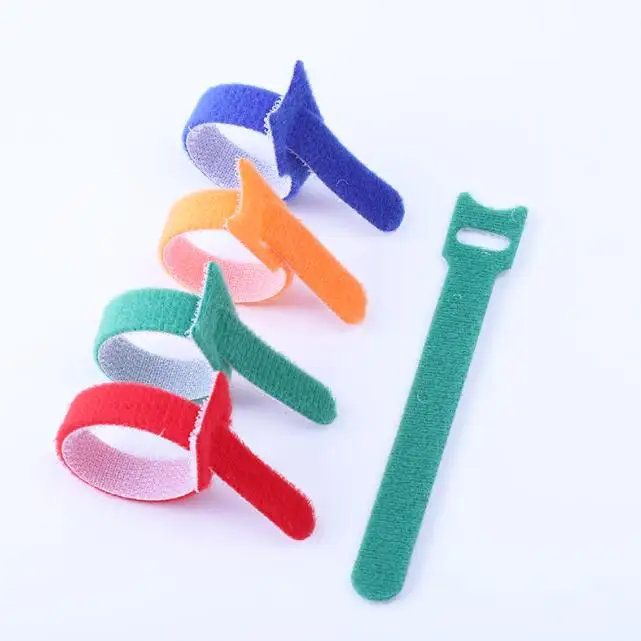 20 шт. застежка на липучке сзади многоразовая Волшебная кабельная наклейка