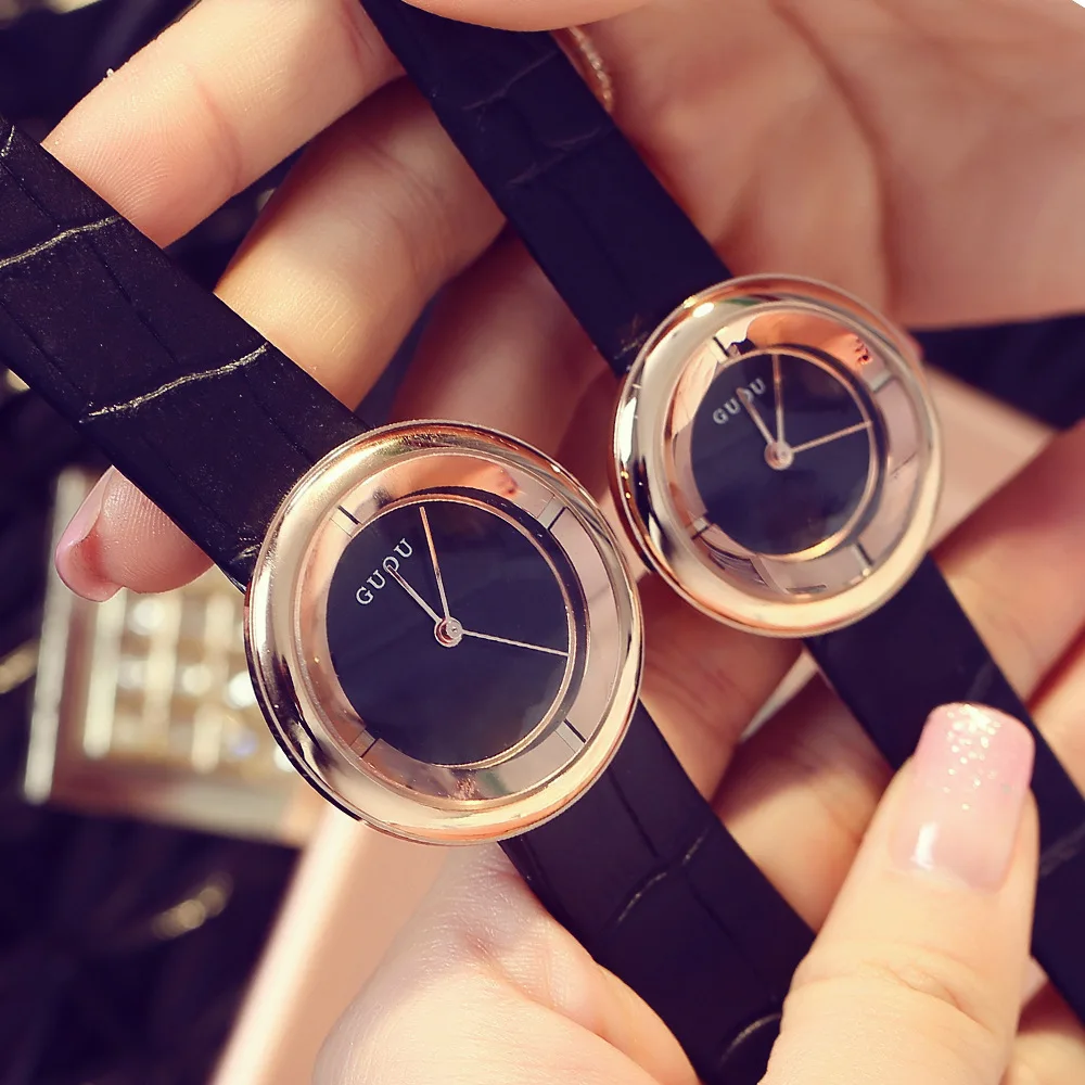 

Simple Women's Watch Women's Elegant Belt Fashion Fashion Black Quartz Watch