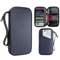 new passport travel wallet passport holder multi function credit card package id document multi card storage pack clutch