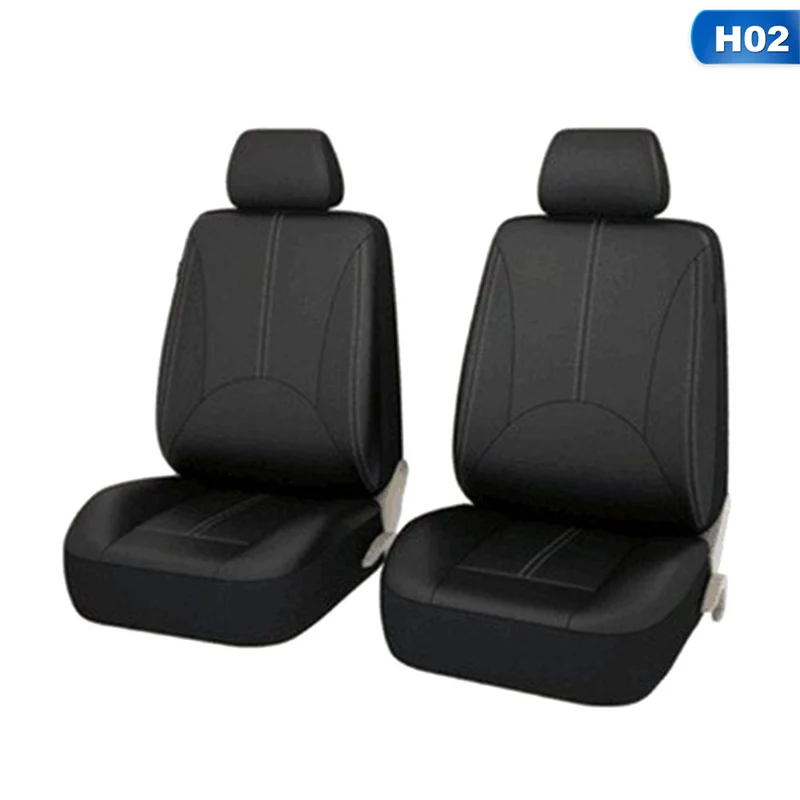 

Leather Car Seat Covers Universal PU Front Car Seat Covers Back Car Seat Protector Interior Four Seasons Car Styling Cover Set