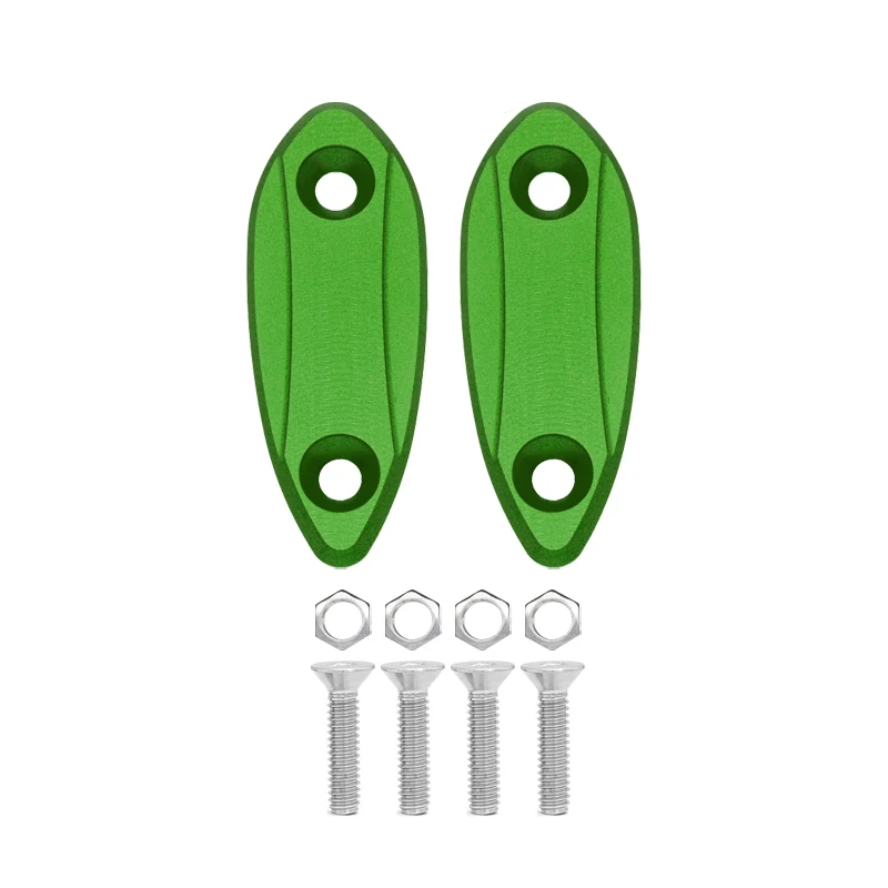 Mtkracing зеркало заднего вида на шасси декоративный зеркальный код для kawasaki zx6r ZX-6R