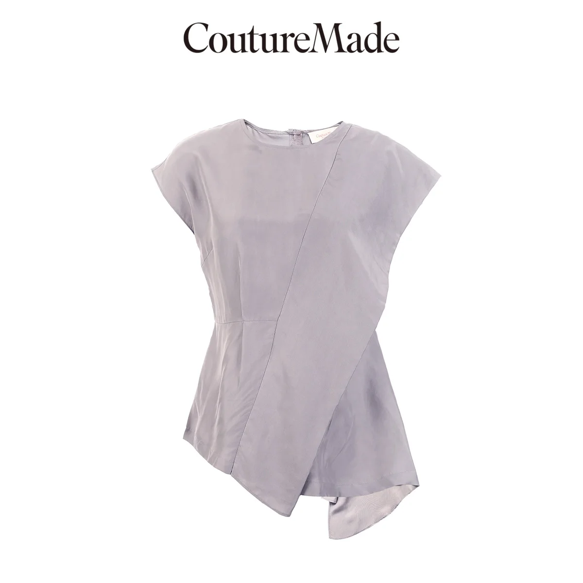 

Vero Moda CoutureMade Women's OL 100% Mulberry Silk Irregular Chiffon Blouse | 319241521