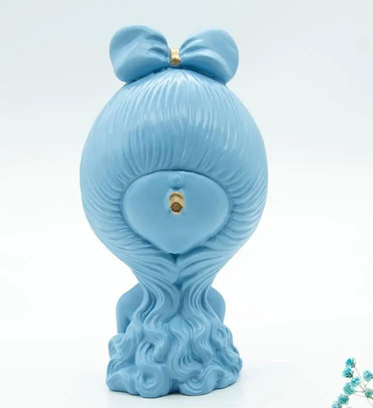 Современный милый персонаж девушки полимерные украшения художественная книжная