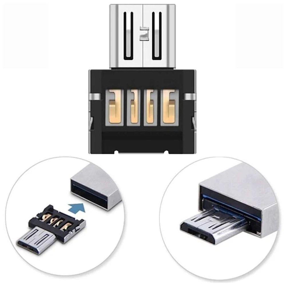 USB кабели Mini 2 0 Micro адаптер OTG конвертер A к для Android Smart Phone Table MicroUSB