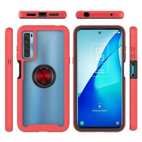 Чехол для телефона с кольцевой пряжкой Tcl Series 3 в 1 20 Pro | Мобильные телефоны и