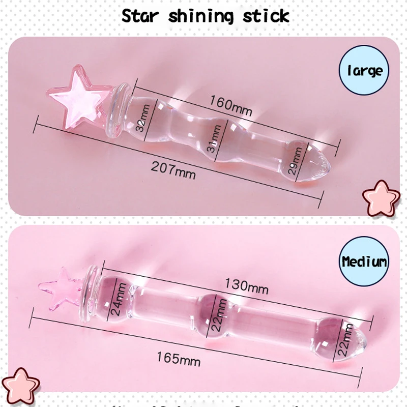 Love wand crystal penis anal plug after the court pull beads masturbation device adult sex toys | Anal Sex Toys