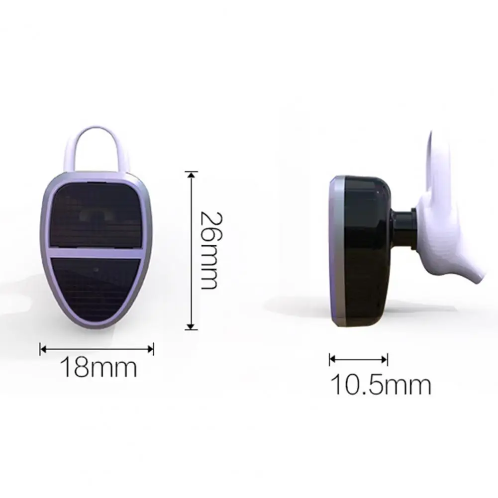 

1Pcs Universal Business Single Ear Hanging Earphone Lightweight Fashion Mini Wireless Bluetooth 5.0 Stereo In-Ear Headset