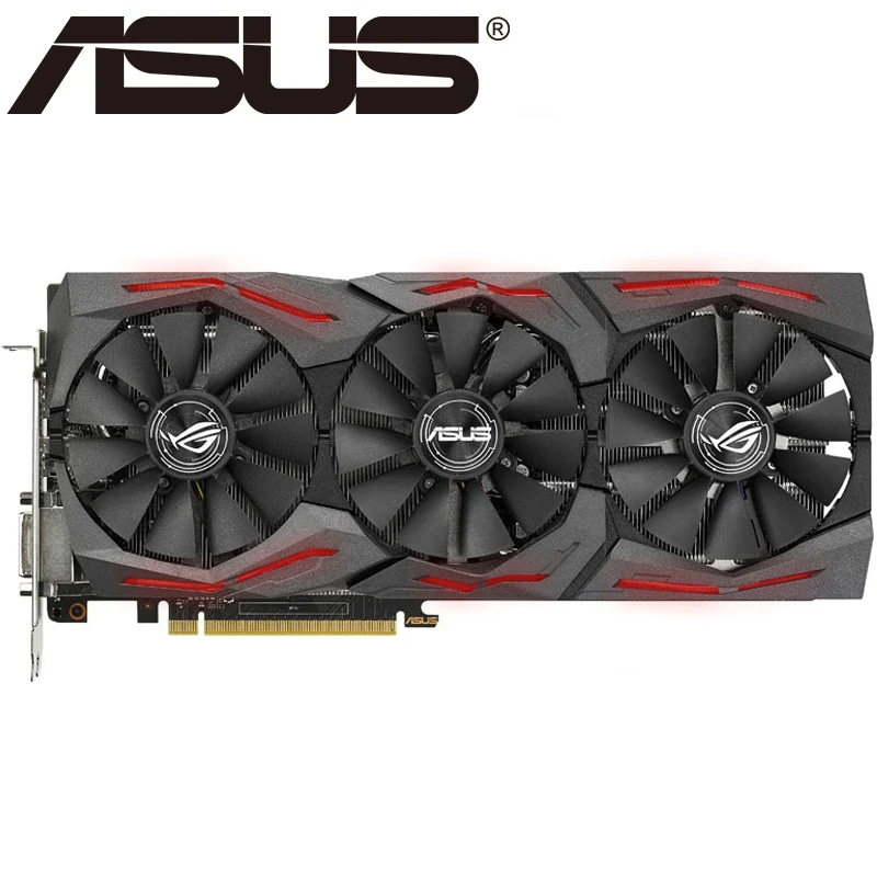 Видеокарта ASUS RX 580 8GB 256Bit GDDR5 видеокарты для AMD 500 серии VGA карты RX580 используется