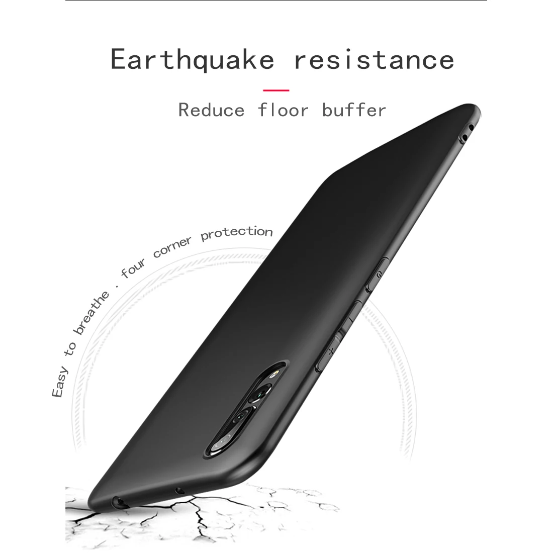 

Red Telephone Fashion Classic New Phone Case For Black Sotf Silicone TPU Huawei P30 P20 Lite P10 P9 P8 Series Aesthetic Coque