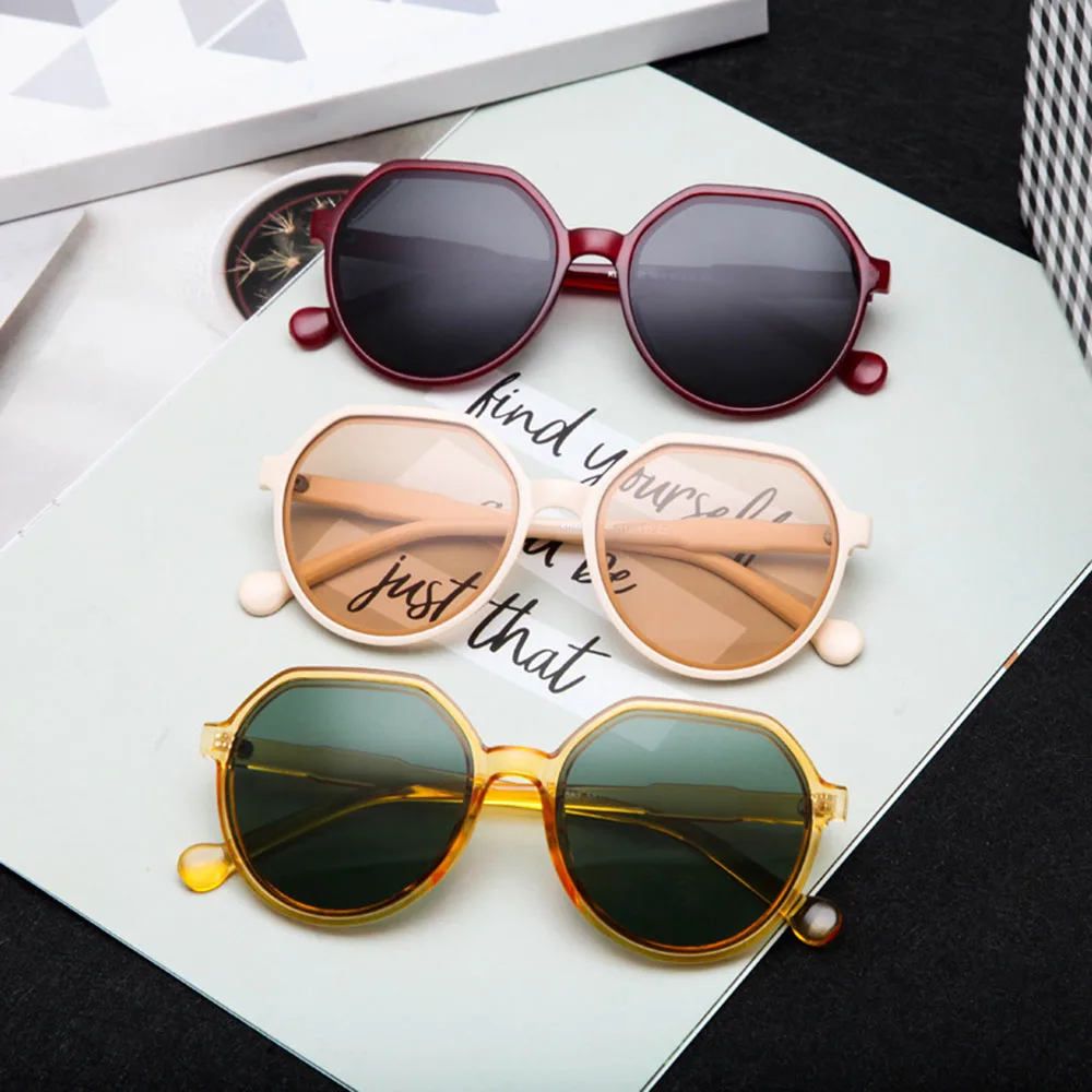 

New Polygon Sunglasses Women Retro Cat Eye Designer Sun Glasses Luxury Men Shades Black Green Fashion Outdoor Glasses Uv400