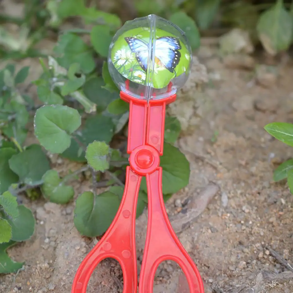 

Bug Insect Catcher Scissors Tongs Tweezers Scooper Clamp Kids Toy Cleaning Tool