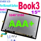 15 ''оригинал для Microsoft Surface Book 3 ЖК-дисплей Дисплей кодирующий преобразователь сенсорного экрана в сборе LP150QD1-SPA1 3240*2160 BOOK3 Замена