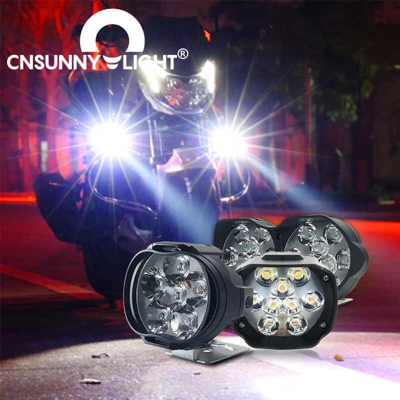 CNSUNNY светильник светодиодный автомобильный рабочий для мотоцикла Точечный