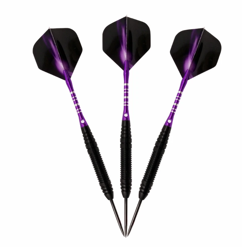 

6pcs Steel Tip Darts Aluminium Shaft PET Flights for Electronic Dartboard Party Dropshipping