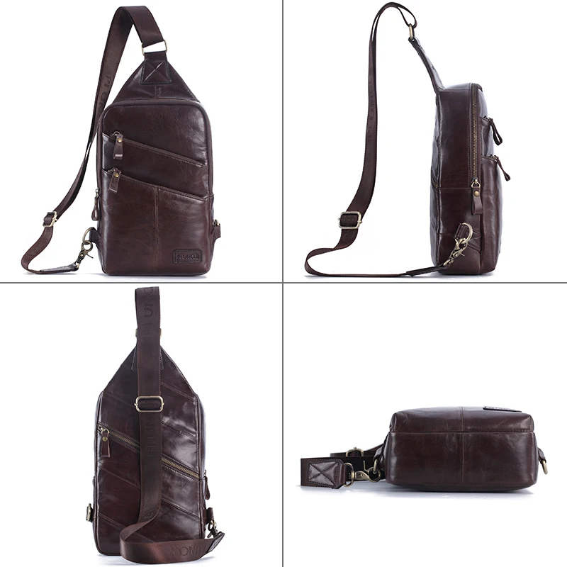 Сумка на плечо PI UNCLENew из натуральной кожи Повседневная Мягкая сумочка-слинг