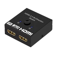 4k hdmi switch 2 ports 1x2 2x1 hdmi switcher splitter supports ultra hd 4k 1080p 3d hdr hdcp for ps4 hdtv