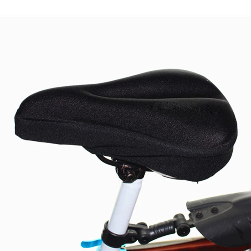 

Bike Bicycle Seat Mountain Bike Seat Cover Silica Gel Comfort Cushion Bicycle Seat Cover Thickening Saddle Bicycle Equipment