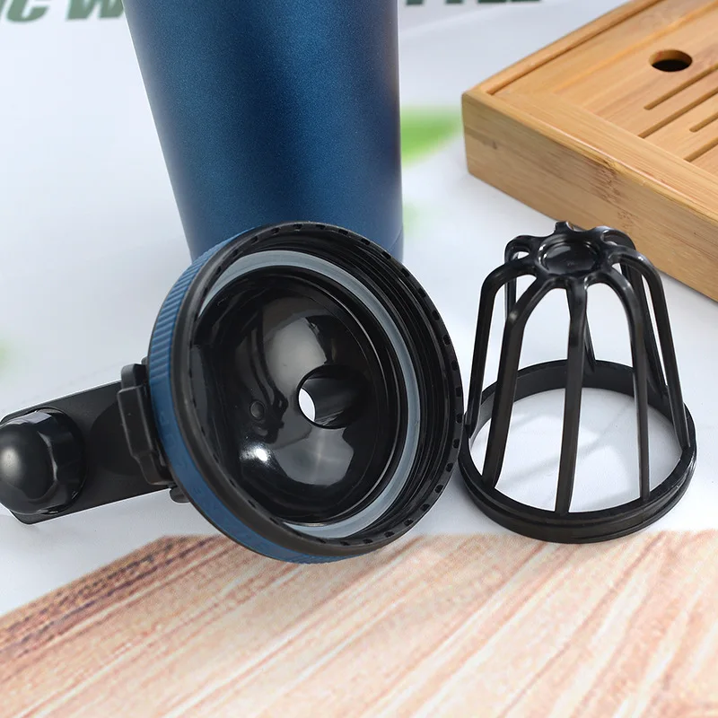 저렴한 휴대용 스테인레스 스틸 100% 누출 방지 단백질 스포츠 셰이커 병, 이중 벽 절연 진공 체육관 피트니스 보틀 셰이커