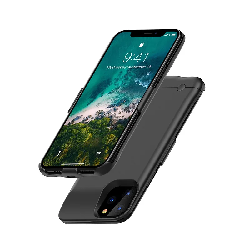 Чехол с аккумулятором для iPhone 11 Pro Max мобильный телефон внешний аккумулятор|Чехлы