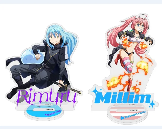 

Anime That Time I Got Reincarnated as a Slime Rimuru Tempest Shuna Acrylic Stand Figure Model Display Cosplay Tabletop Decor