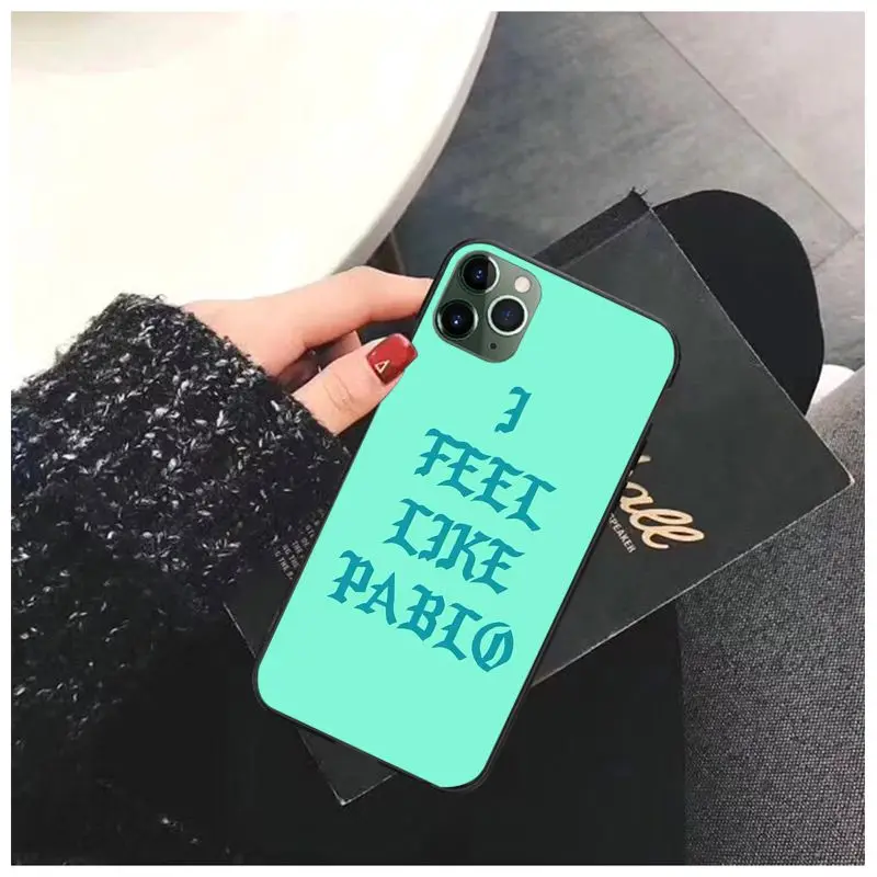 11pro MAX Kanye West I FEEL LIKE PABLO Роскошный телефон чехол для iPhone 8 7 6 6S Plus 5 5S SE XR X XS max Coque Shell |