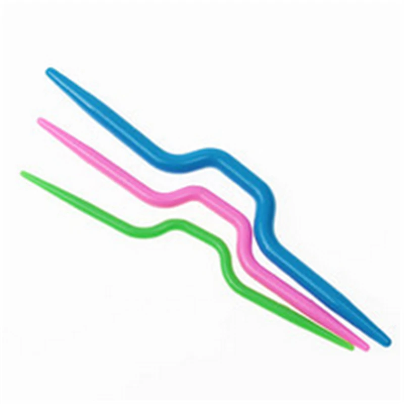 Инструменты для вязания крючком изогнутые спицы из АБС пластика 3 размера|sweater with