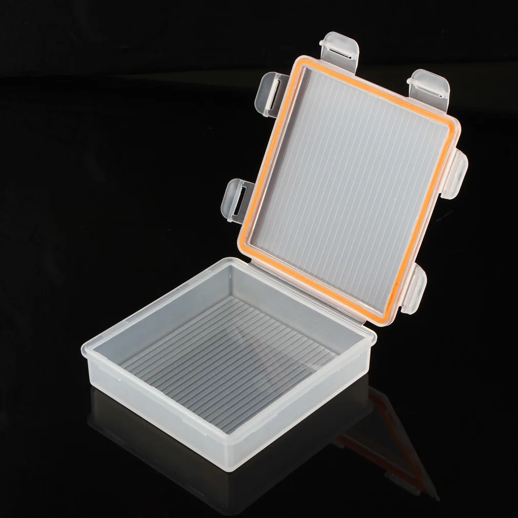 Прозрачный портативный жесткий пластиковый чехол-держатель с крючком Прочный