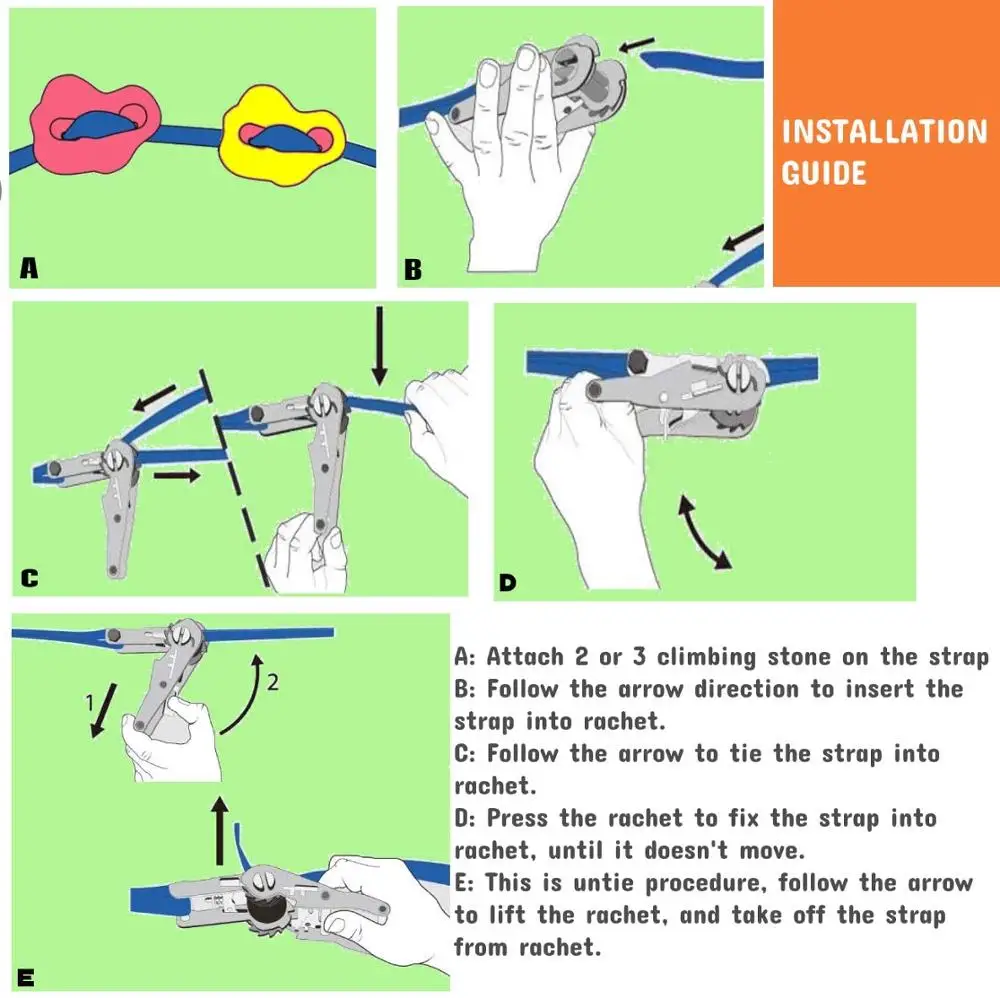 21pcs внутренний наружный настенный камни игрушки для детской площадки без винтов