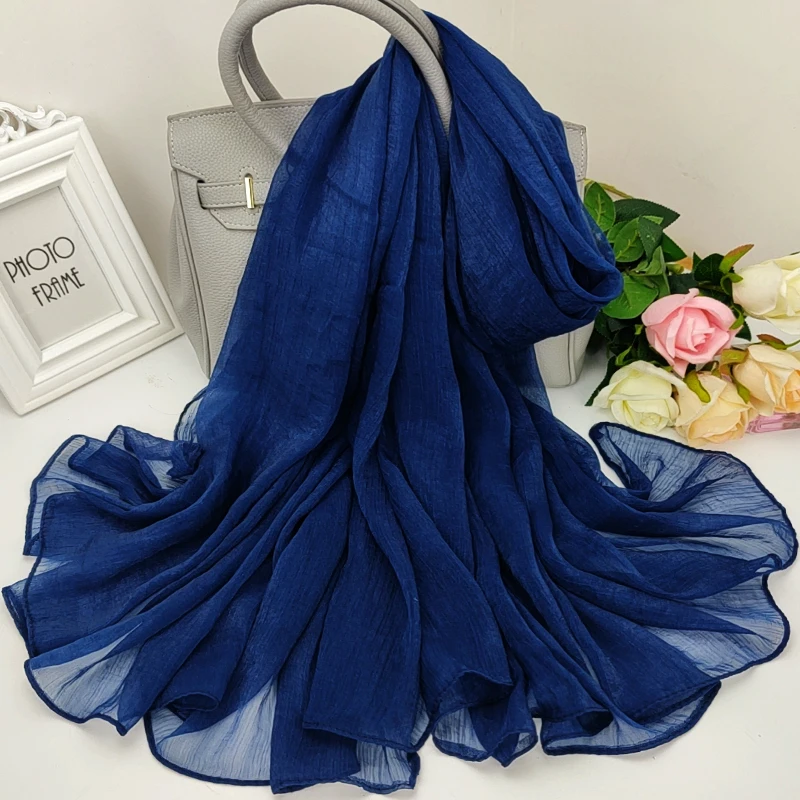 Оверсайз солнцезащитное Парео Пляжная шаль Летний шифоновый шелковый шарф с