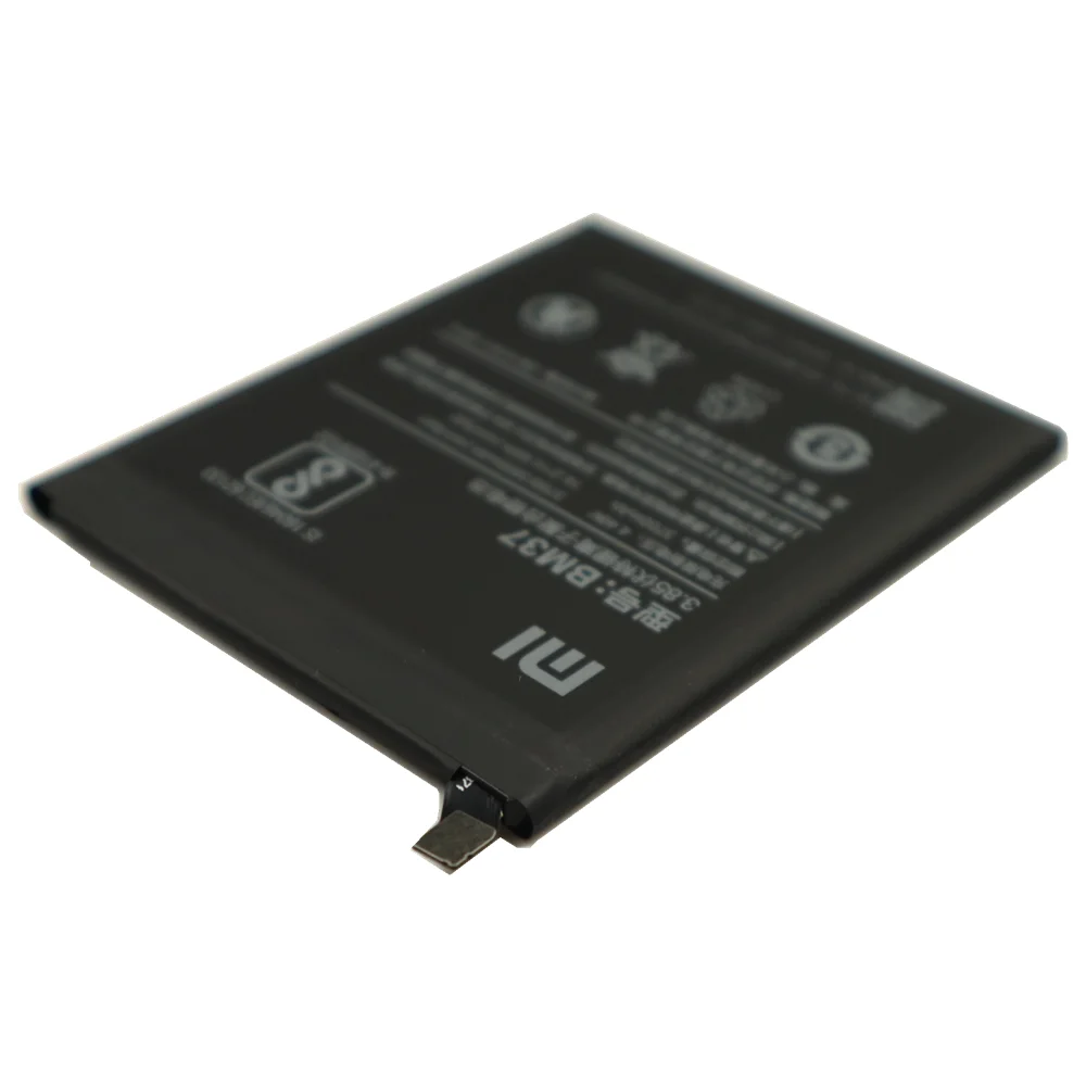 high quality replacment phone battery 2021 years xiaomi 100 original battery bm37 3800mah for xiaomi mi 5s plus mi5s plus free global shipping