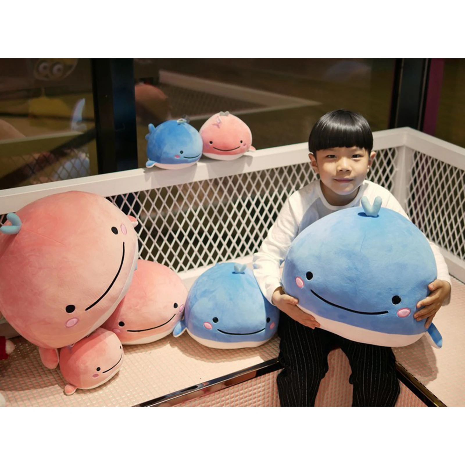 

Cute Lovely Dolphin Stuffed Animal Toys Plush Pillow Toy for Kids Child Girls Boys