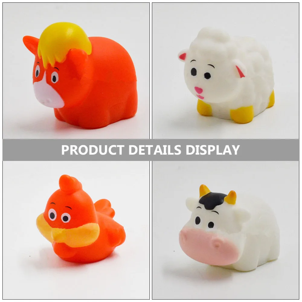 

4Pcs Baby Bath Toys Swimming Bathtub Toys Luminous Floating for Toddlers