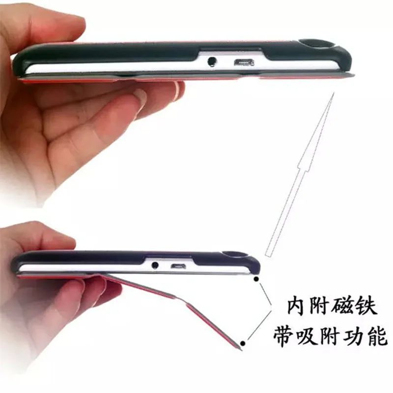 

Tri-Fold Stand Leather Case Cover For ASUS ZenPad Z8S 8.0 Z582KL P00J Z380C/M/KL/KNL P024 P00A Z581KL 8" Tablet PC