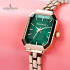 Часы BOBO BIRD женские кварцевые с японским механизмом, роскошные брендовые наручные часы с браслетом из нержавеющей стали, ЖЕНСКИЕ НАРЯДНЫЕ часы