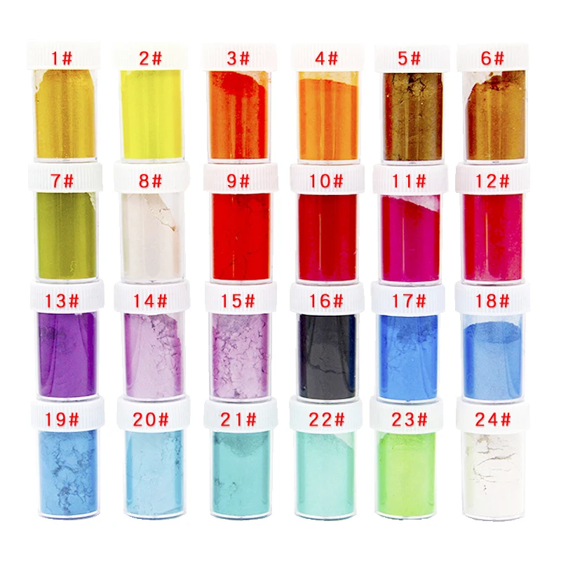 Цветочный порошок аксессуары для слайма декор рукоделия детский пигмент из