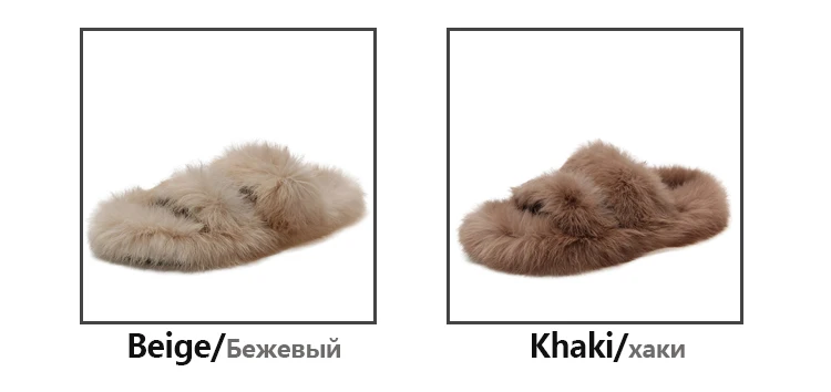 LazySeal/женские тапочки с натуральным мехом новые тапочки их меха под кролика домашние Шлепанцы женские пушистые домашние вьетнамки