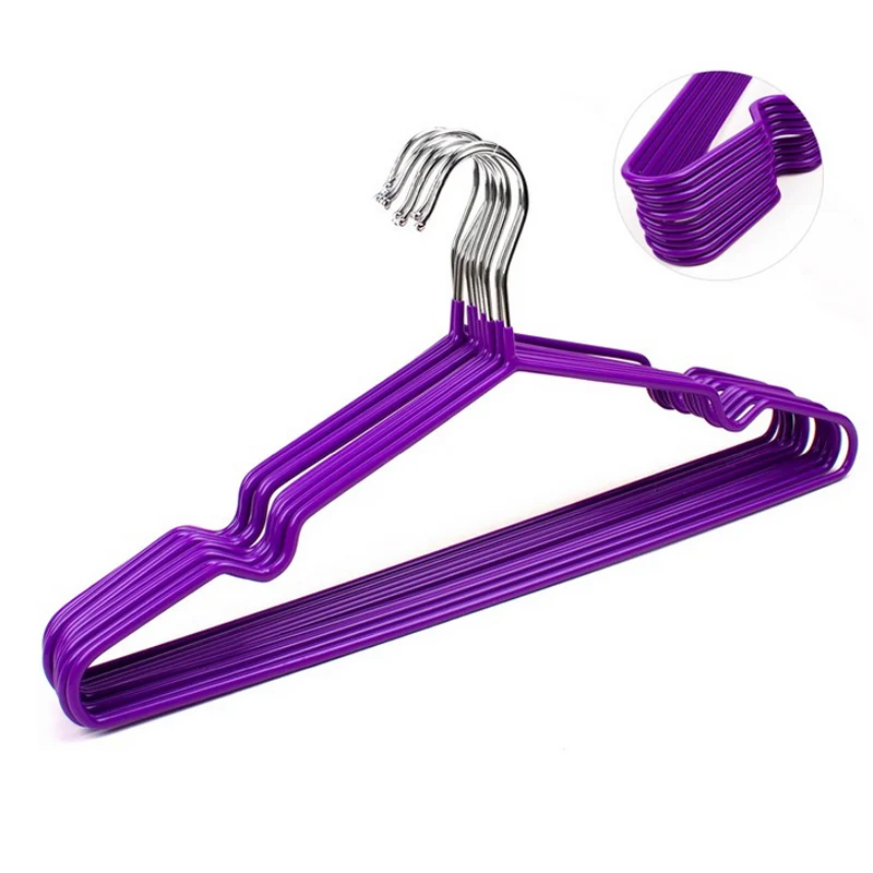 

10Pcs Set Clothes Suit Shirt Pants Hangers Hook Non Slip Storage Organize Home Clothes Storage Organization Clothing Hangers