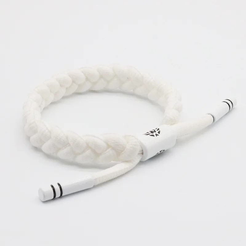 Бренд Tide, модный тренд, пряжка из сплава+ веревка для обуви, плетеный браслет, Студенческая пара, ручная бижутерия - Окраска металла: F