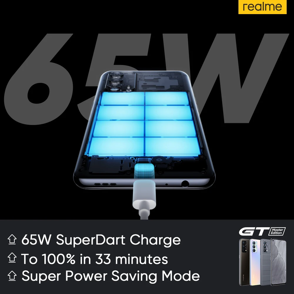 Realme-Tel&eacute;fono smartphone GT Master Edition, m&oacute;vil con Snapdragon 778G, carga SuperDart, 120 Hz, pantalla AMOLED, 65 W, versi&oacute;n rusa, disponible en estreno mundial-4