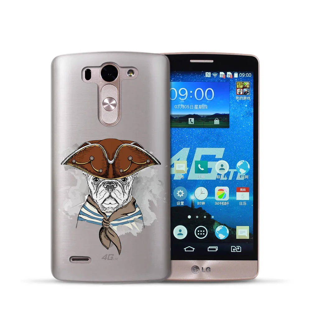 Забавный мультяшный кот собака чехол для телефона Lg X screen Q6 Q8 G5 G6 K4 K10 K8 2018 power 2