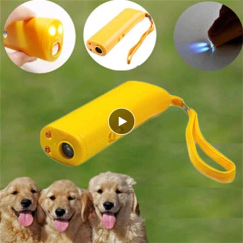 

Dog Training Device Training Equipment Ultrasonic Dog Repulsion Trainer Master Dog Pet Anti-barking Handheld Control Trainings