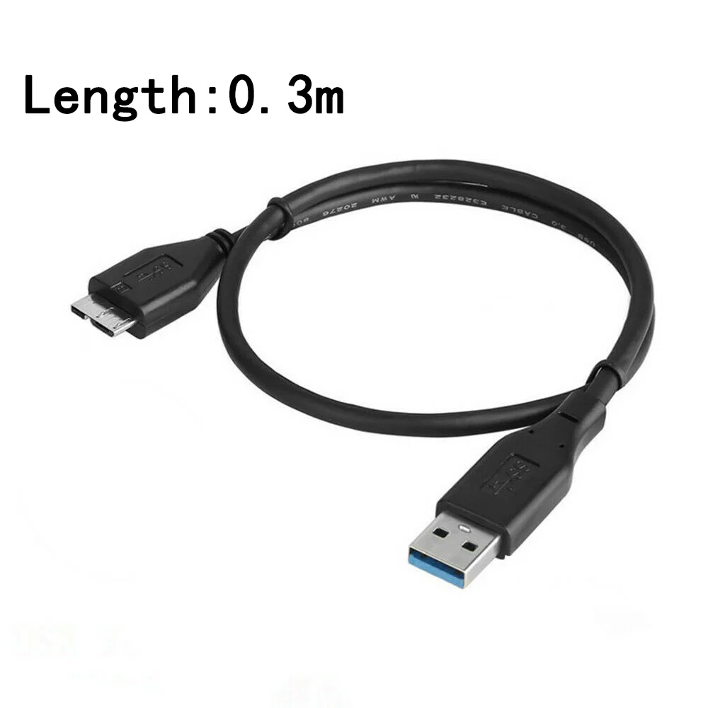 

USB 3,0 кабель для SEAGATE BACKUP PLUS тонкий портативный внешний жесткий диск Micro USB Высокое качество оптовая продажа черный