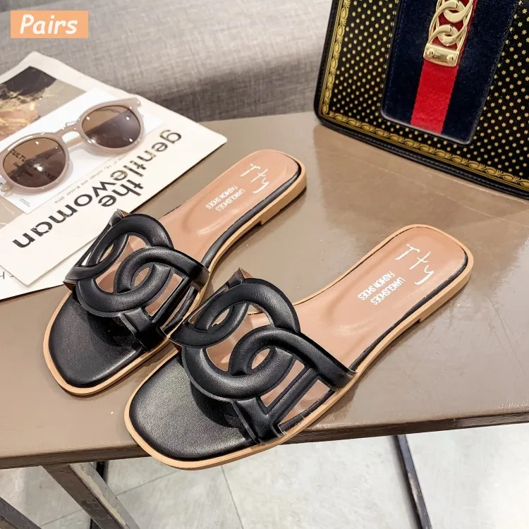 2019 г. новые летние классные шлепанцы Модные Удобные Пляжные домашние