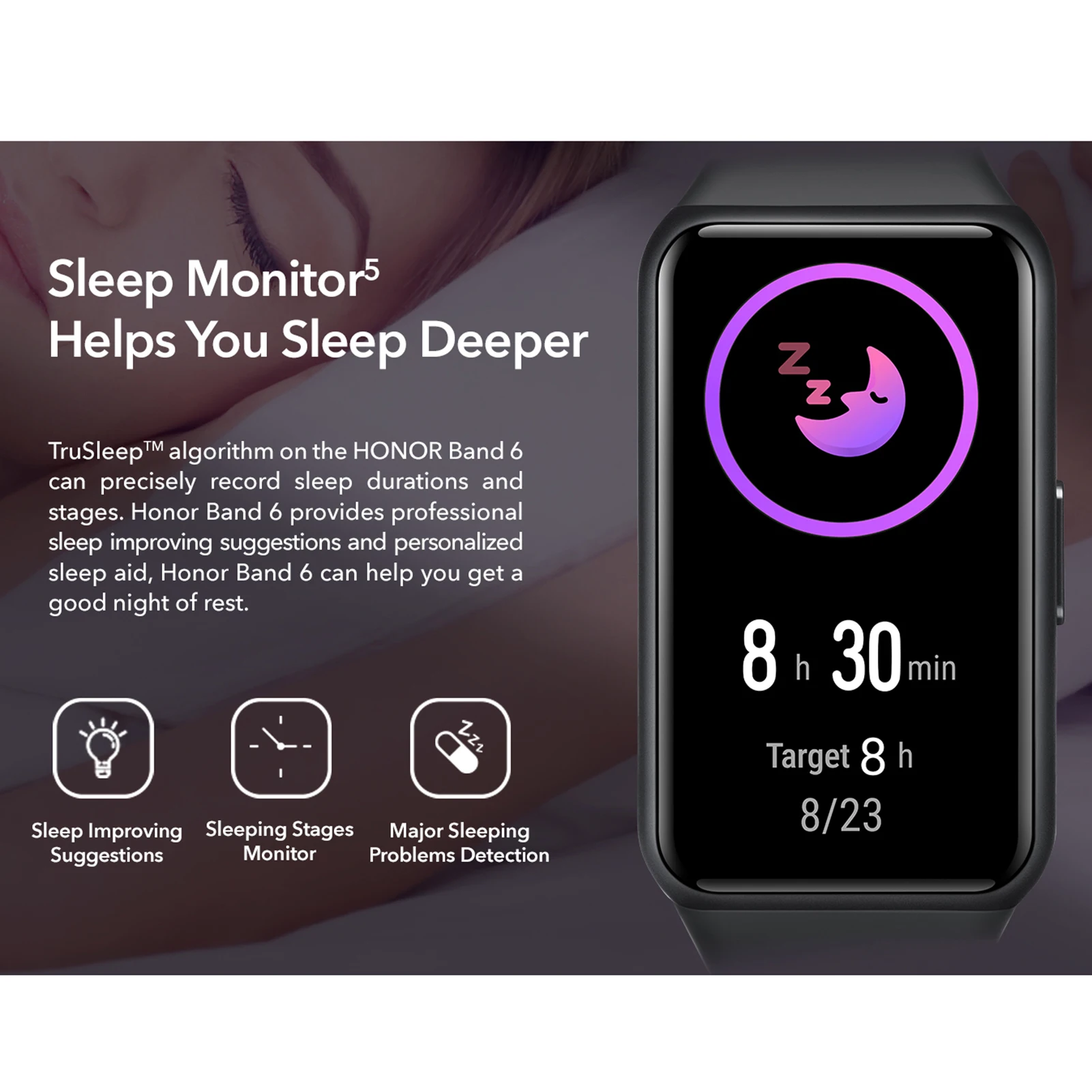 Смарт-часы Honor Band 6 водонепроницаемые Bluetooth мониторинг пульса сна музыки
