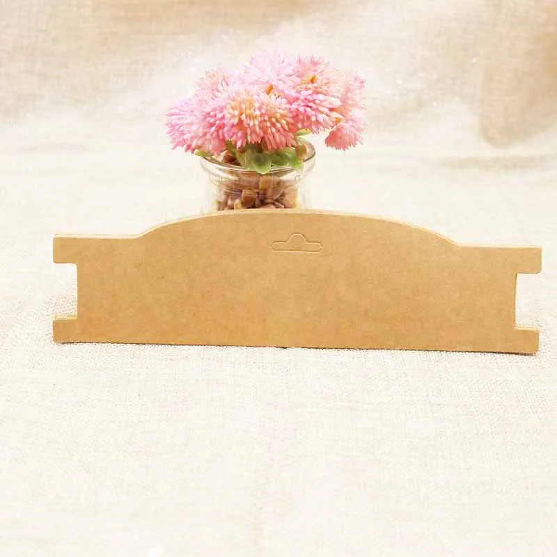 21*5 90 см 100 шт крафт бумага картон эластичная повязка на голову дисплей бирка карта