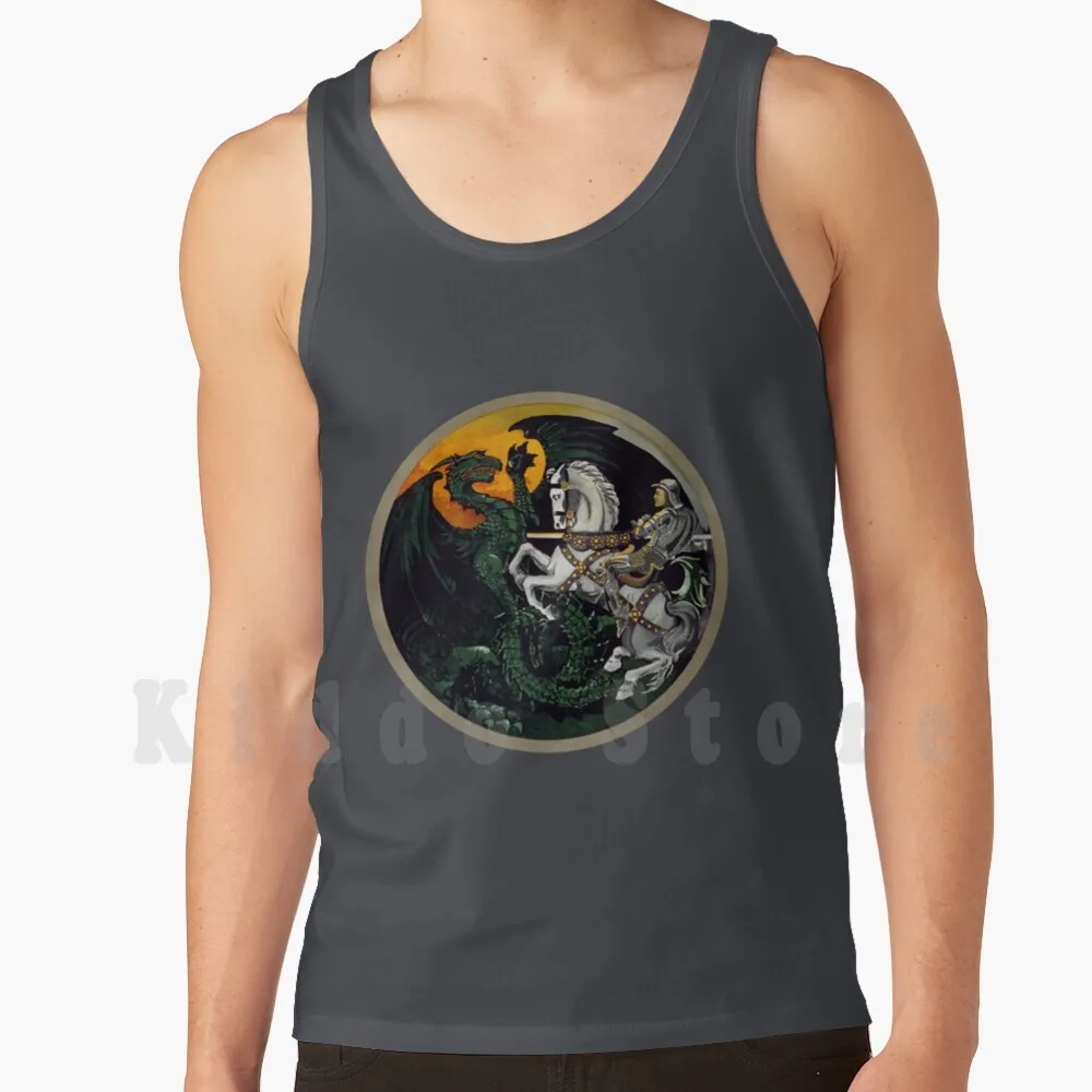 

Saint George The Dragon Tank Tops Vest Sleeveless The Knights Of The First Believed That St George Was Their