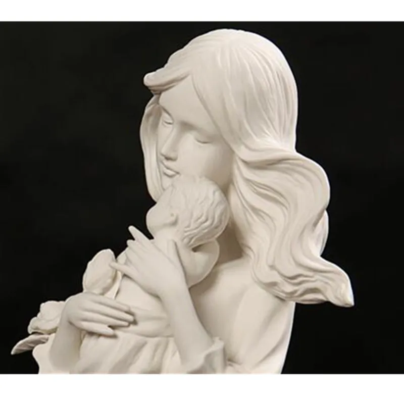 

Home Creative Mother's Day Gifts Desktop Characters Decor European Fashion Crafts Home Furnishing Mother and Child Love M2235