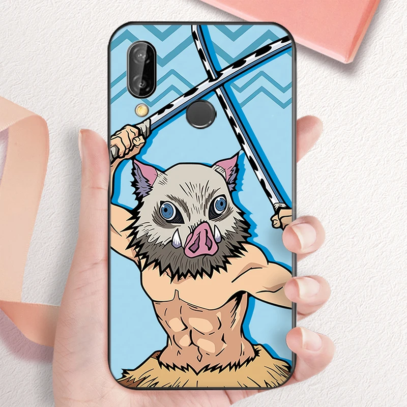

Demon Slayer Phone Case For Huawei P20 Lite 2019 P30 Lite P30 P30 Pro P40 P40 Lite P40 Pro Plus Plu Back Cover Soft TPU Funda